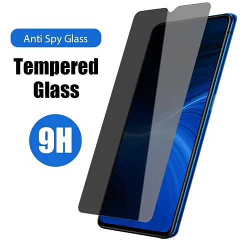 3PCS Privacy Tempered Glass Anti-Spy Screen Protector For OPPO A5 A9 2020 A57S A55S A57E A57S A57E 4G