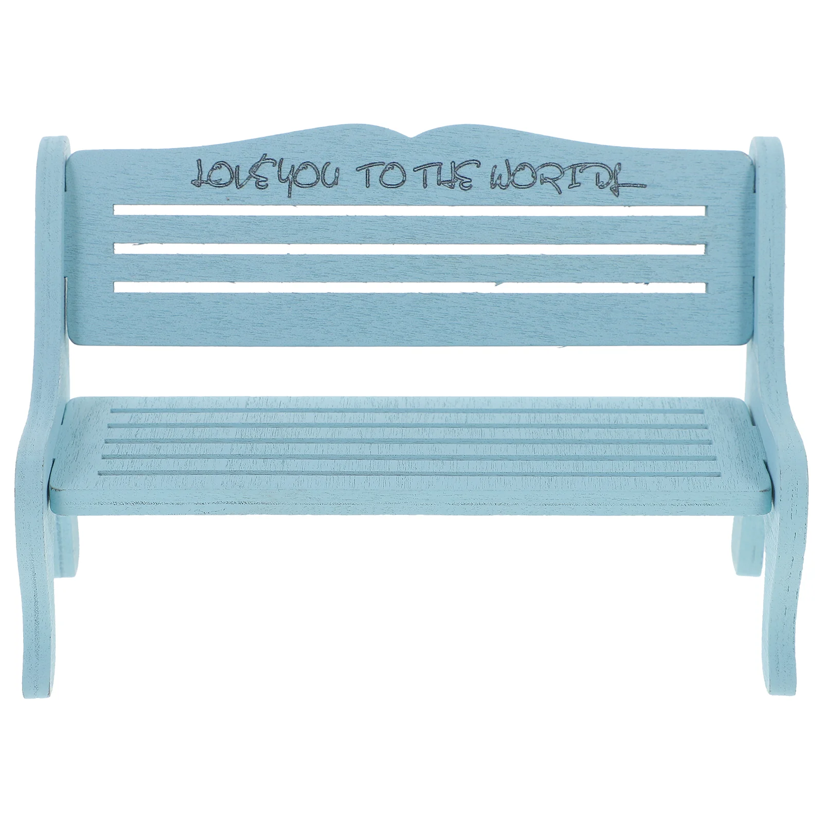 Mini Chair Decoration Dollhouse Accessories Tiny Bench Wooden Stool Miniature Model