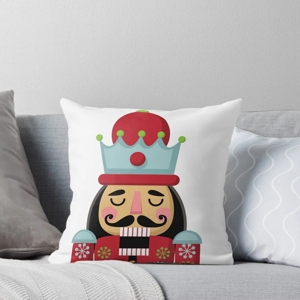 Cartoon Nutcracker Throw Pillow Decorative Sofa Cushion pillowcases for sofa cushions pillow