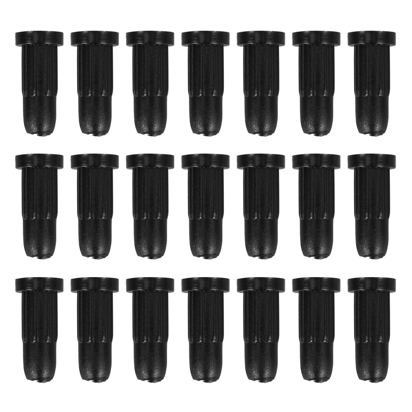 50Pcs Universal Chair Caster Socket Covers Nylon Stem Adapter Bushings 8Mm Grip Stem 16Mm Od X Heavy-Duty Office Furniture