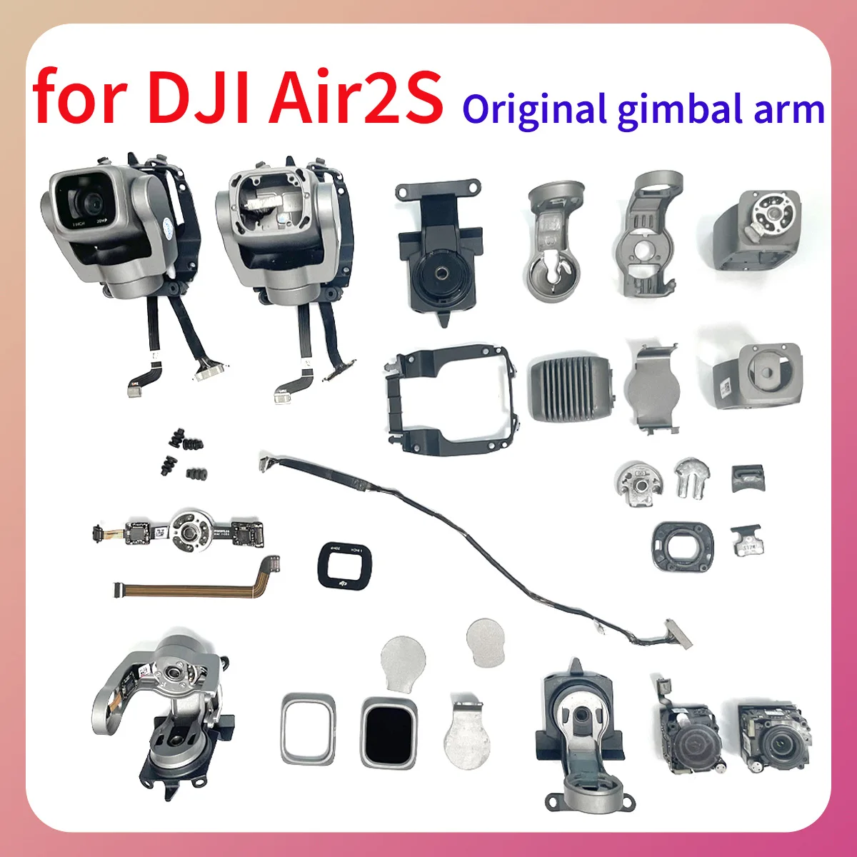

Original Mavic Air 2S Gimbal Motors Gimbal Yaw Roll Arm 2S Yaw Roll Motor Pitch Motor Tested Work Well for Dji Mavic Air 2S
