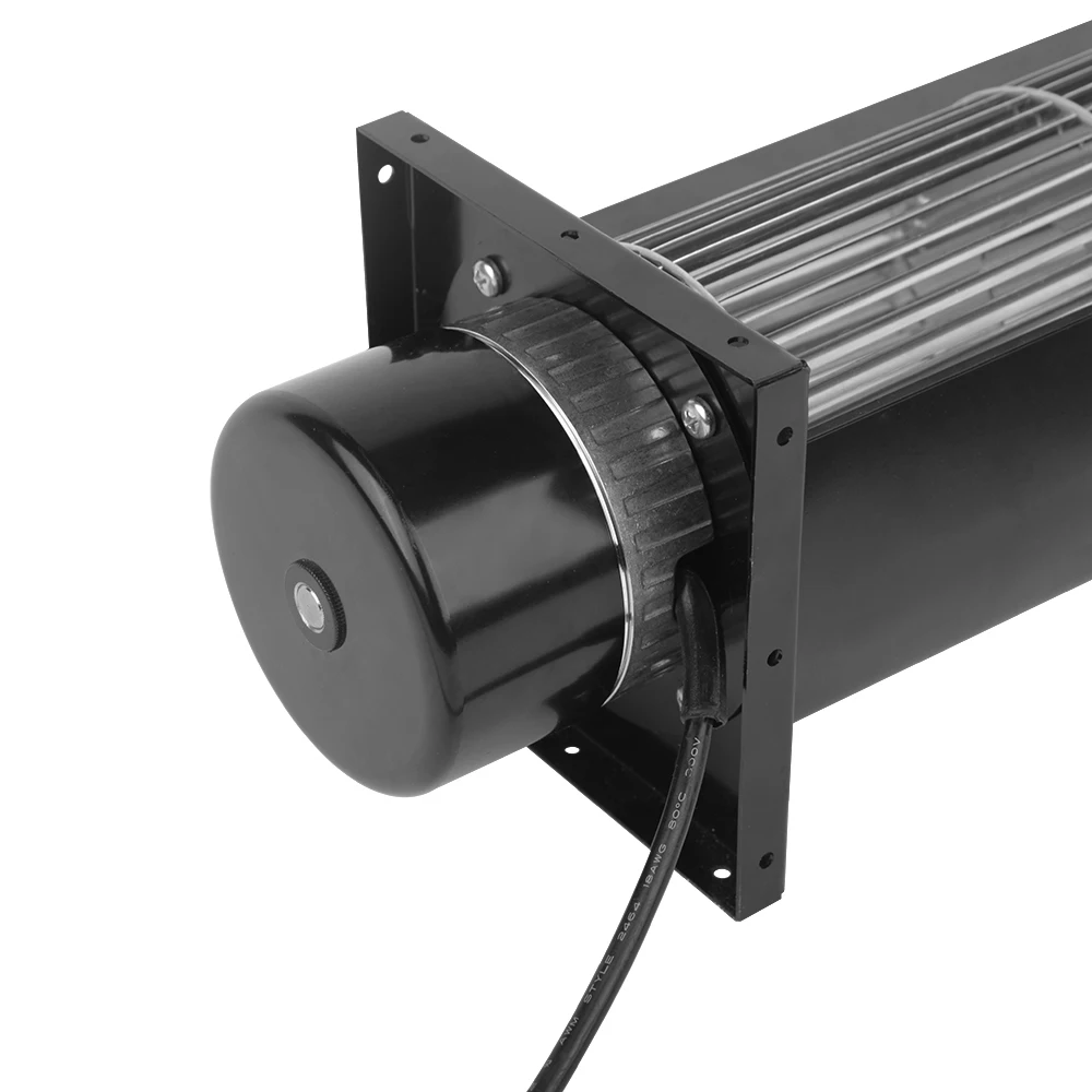 FANSEXPERT DC 100 سلسلة مروحة التدفق المتقاطع الهادئة DC24V مروحة التبريد عبر التدفق مروحة التدفق المتقاطع