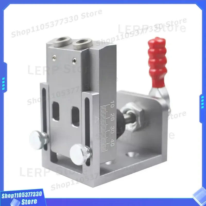 Steel Pocket Hole Jig System Woodworking Drill Positioner Oblique Clamp for Furniture Making CE Certified SINO Machinery