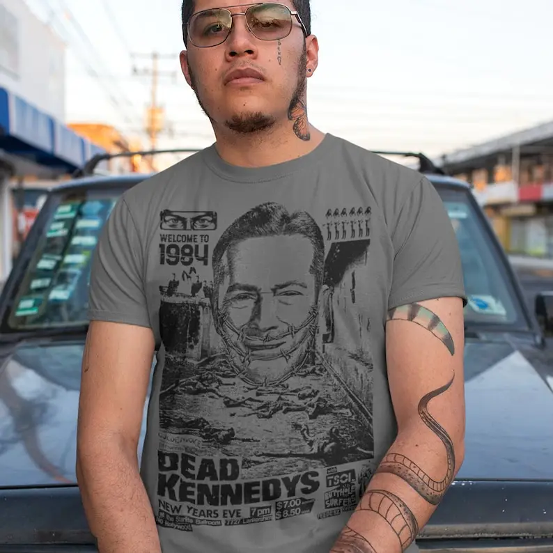 Dead Kennedys 1984 Music Poster Tee T-Shirt