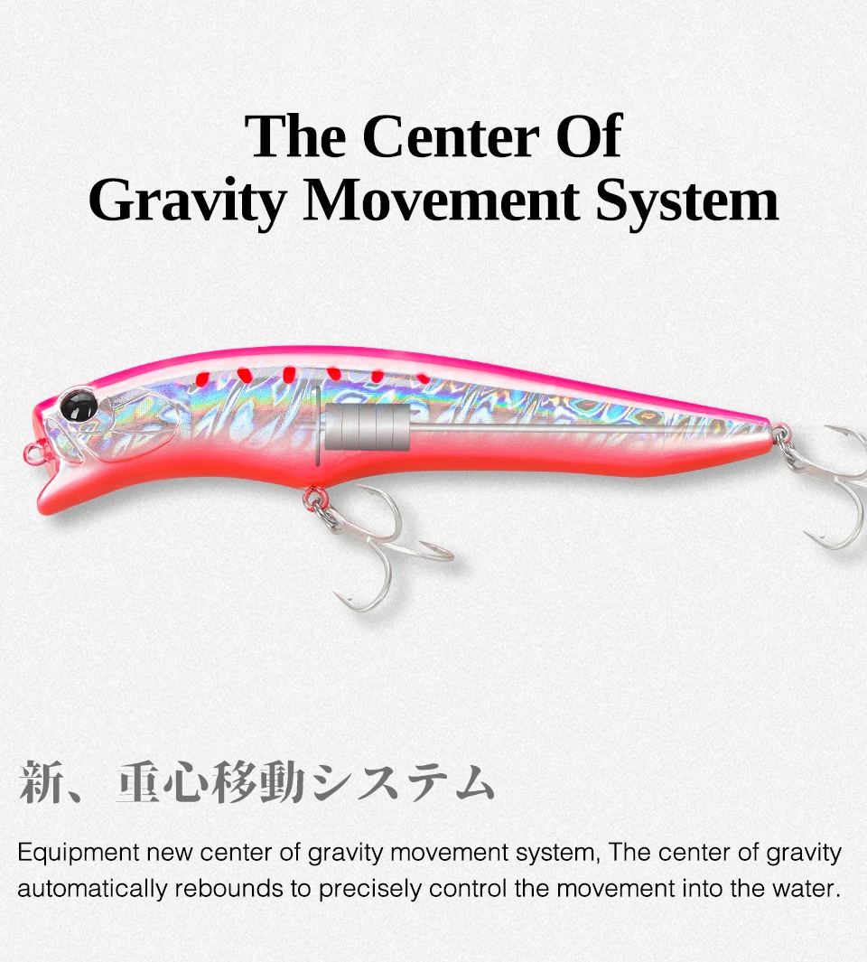 TSURINOYA Floating Minnow 120F Ultra Weitwurf-Strandfischköder 120mm 20g 0-30cm GORGO Salzwasser Seebarsch Flunder Hardbaits – Detail 9