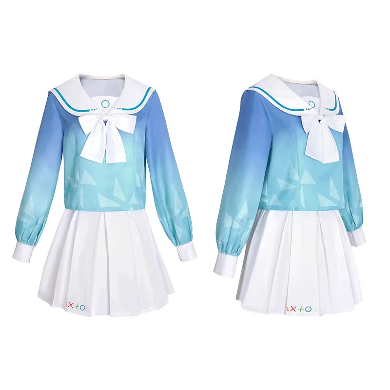 2025 الأرشيف أرونا أنيمي تأثيري حلي الأزرق JK مدرسة بحار موحدة أغطية الرأس تجهيزات حفلة الهالوين للنساء الفتيات المرحلة dl;1 #5