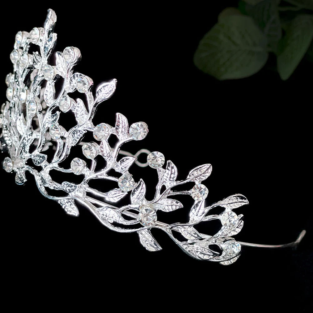 

Princess Diamond Crown Head Hoop Bridesmaid Rhinestone Tiara Rhinestones Women Tiaras Headpiece