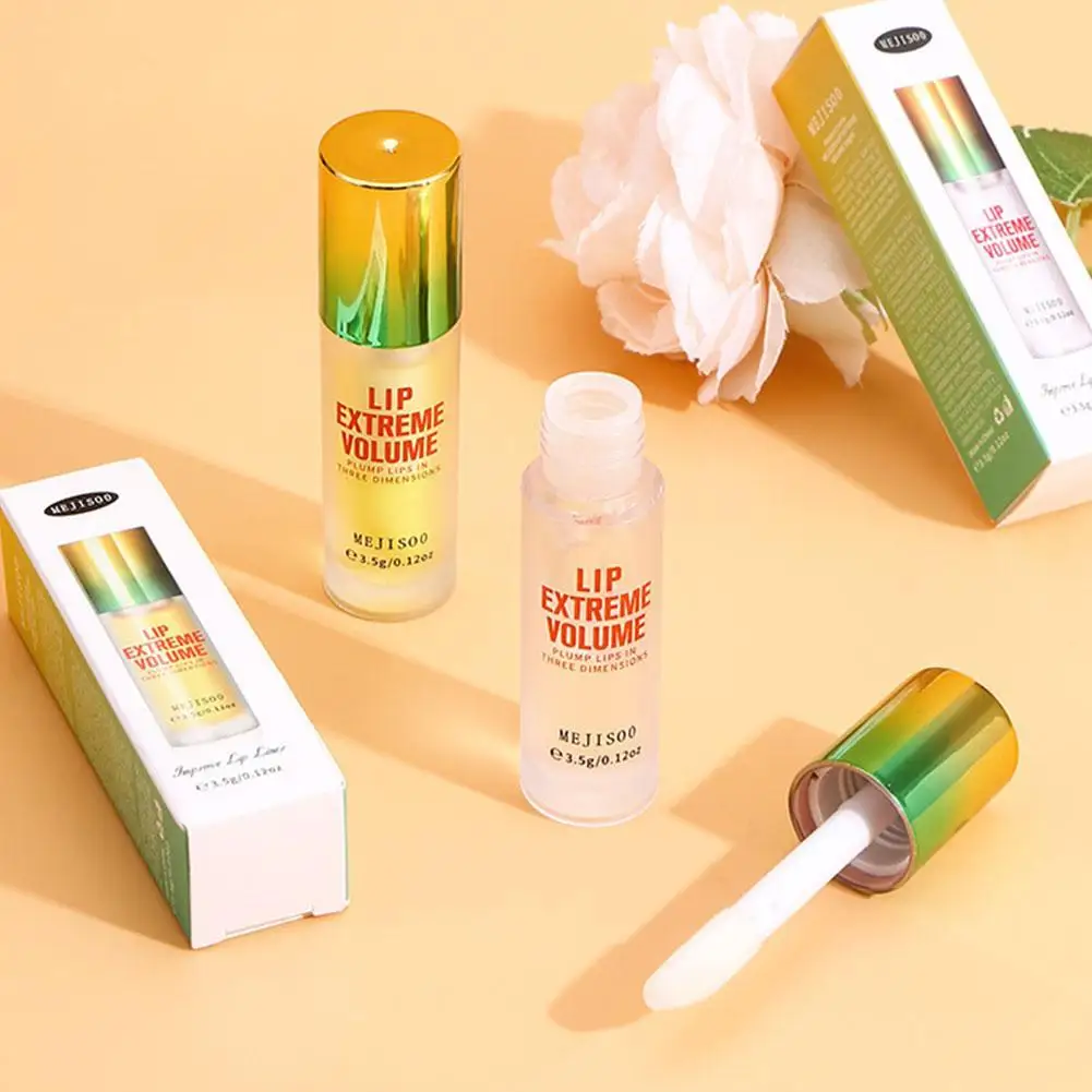 

NEW Lip Extreme Volume Plumping Serum With Ginger Oil,Lip Plumper Lip Oil,Moisturizing And Full Lip Hydrating Lip Serum Lip Care