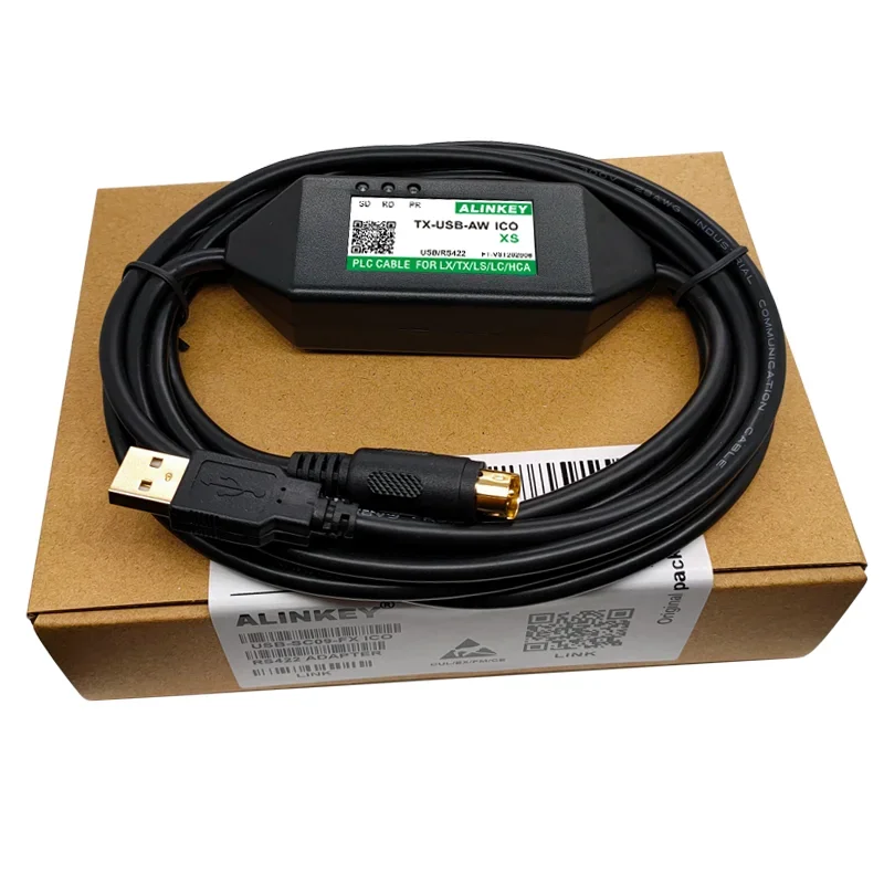 

CFA LX1N/LS/HCA8/A1/2/PLC TX-USB-AW Programming Cable for HCommunications Download Cable