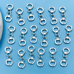 10/20pcs/pack Alloy Simulated Small Handcuffs Charms Connectors Link Handcuffs Pendant For Jewelry Making DIY Handmade Accessory