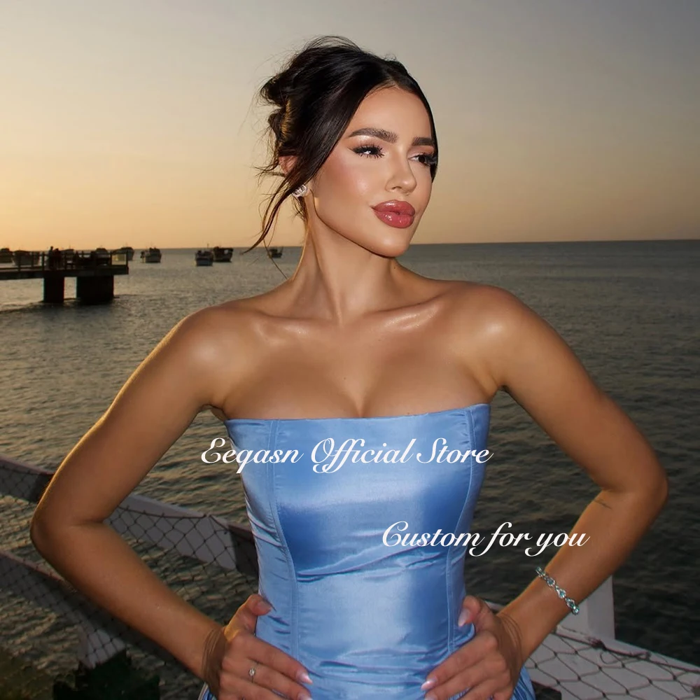 Luxury Evening Dresses 2026 Women\'s Dress Robe Grace Robes De Wedding A Line Satin Split Special Occasion Dresses Customized