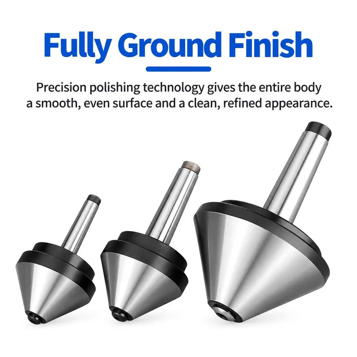 MT2 MT3 MT4 MT5 Morse Taper Umbrella Mushroom Head 60° 75° Rotary Live Center CNC Lathe Tailstock Ejector Pin D60 D80 D100 D120