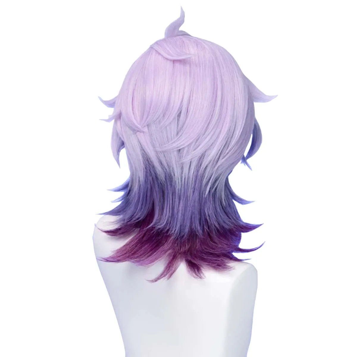 Men Game Genshin Impact Durin Cosplay Purple Gradient Wig
