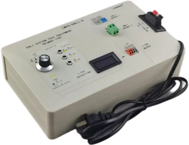 Dimmer Multiple-signals Generator(DT8)/Integrate multiple-signals(DALI/1-10V) to fulfill the lamp dimming visualized testing