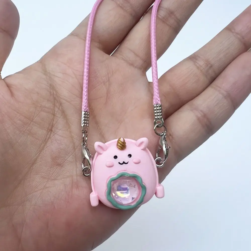 Mini bolsa en miniatura para casa de muñecas, bolso de plástico colorido de felpa, bolso de hombro con dibujos de animales