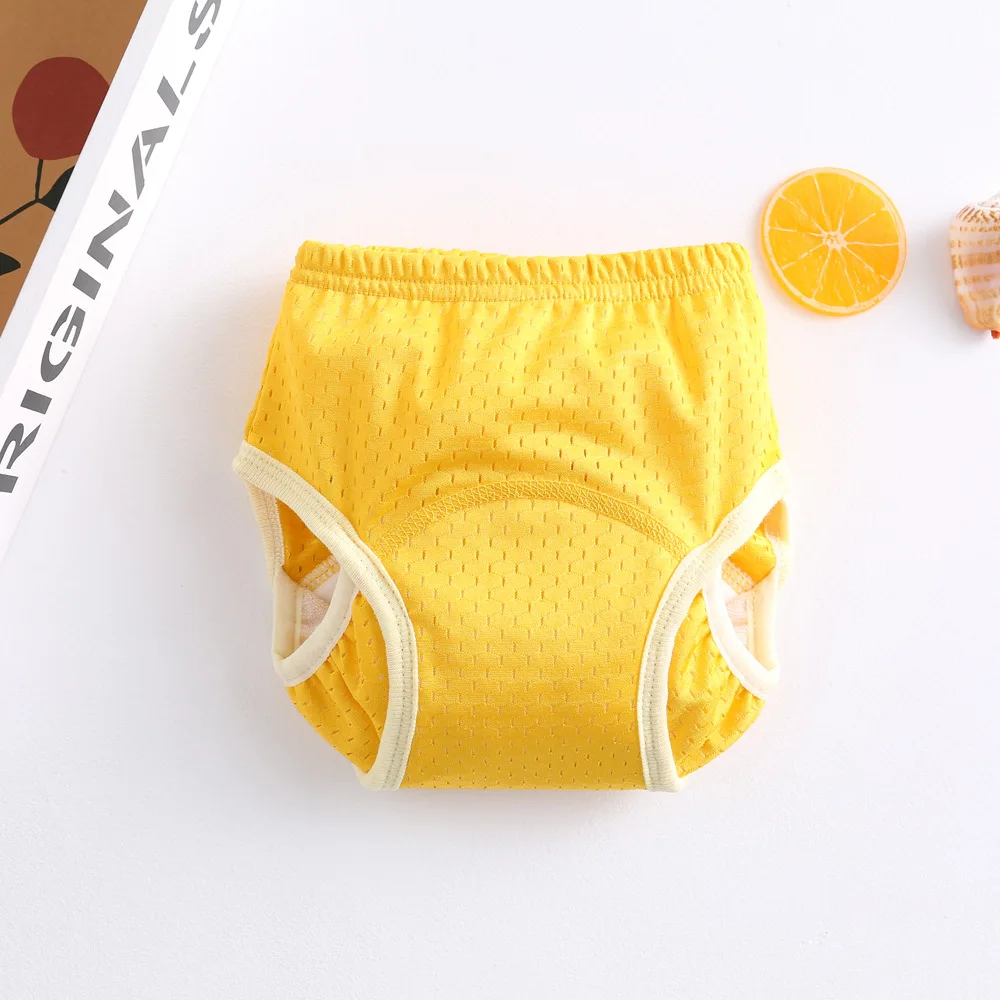 New Mesh Baby Waterproof Training Pants Summer Cotton Baby Diaper Infant Shorts Nappies Panties Nappy Changing Underwear Cloth