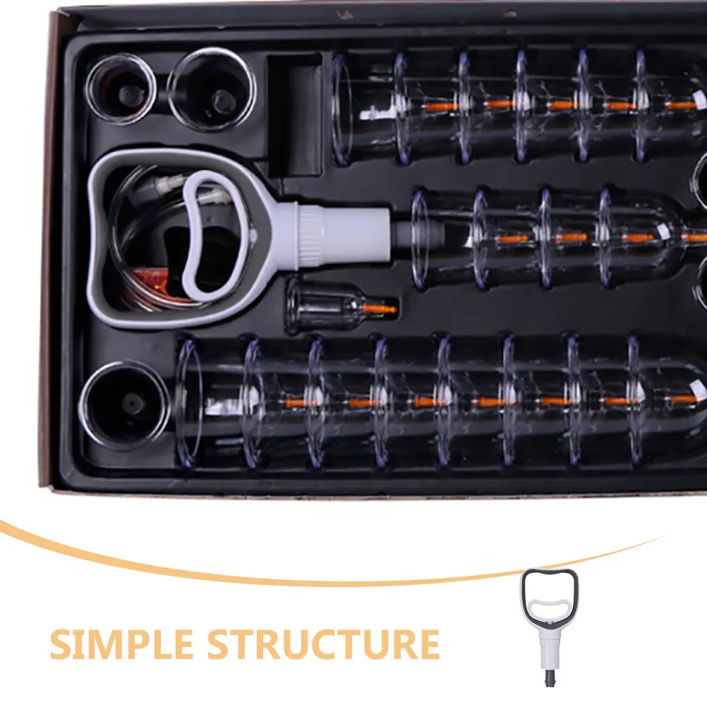 

Cupping Therapy Device Vacuum Hand For Manual Suction Tool Lightweight Easy Carry Blood Circulation Relief Shoulder Neck