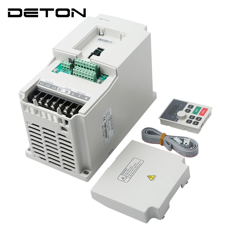 5.5KW 380V 3P-3P output speed controller variable frequency speed regulation VFD is used for the main shaft motor controller
