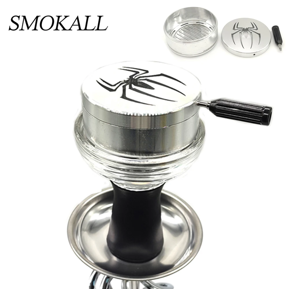 1pcs Metal Hookah Charcoal Holder Heat Management Base Shisha Bowl Tobacco Accessories Sheesha Chicha Nargile Cachimbas