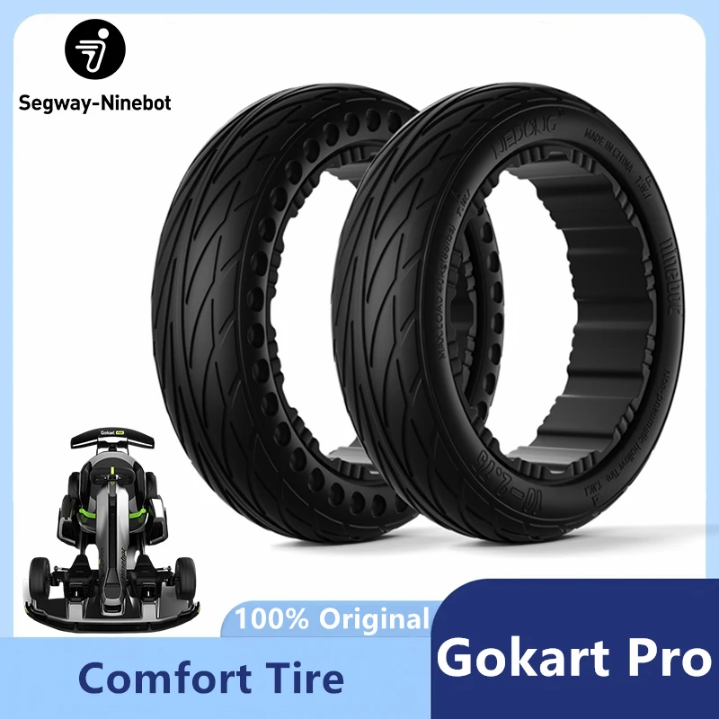 Original Comfort Tire for Ninebot by Segway Go Kart Pro Gokart Kit S-MAX Self Balance Scooter Replacement Rear Tyre Accessories