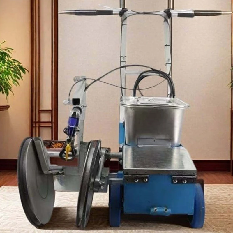 Road marking spraying machine Parking space line drawing paint marking car