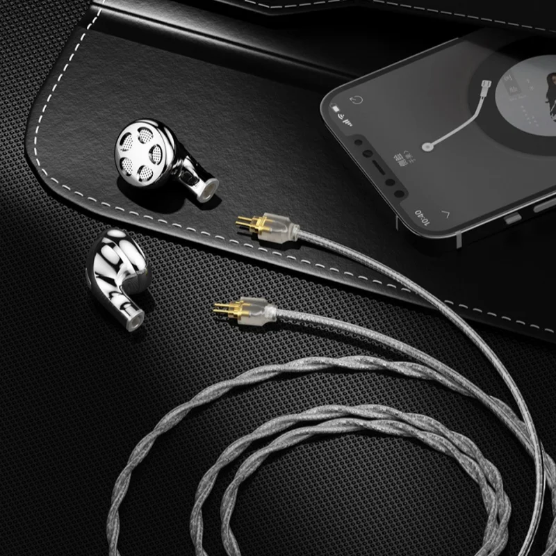 

TRN Seahorse PRO HIFI Wired in Ear Earphones 14.2mm Dynamic Driver Unit Headphones with 2PIN Detachable Cable 3.5/4.4MM Plug