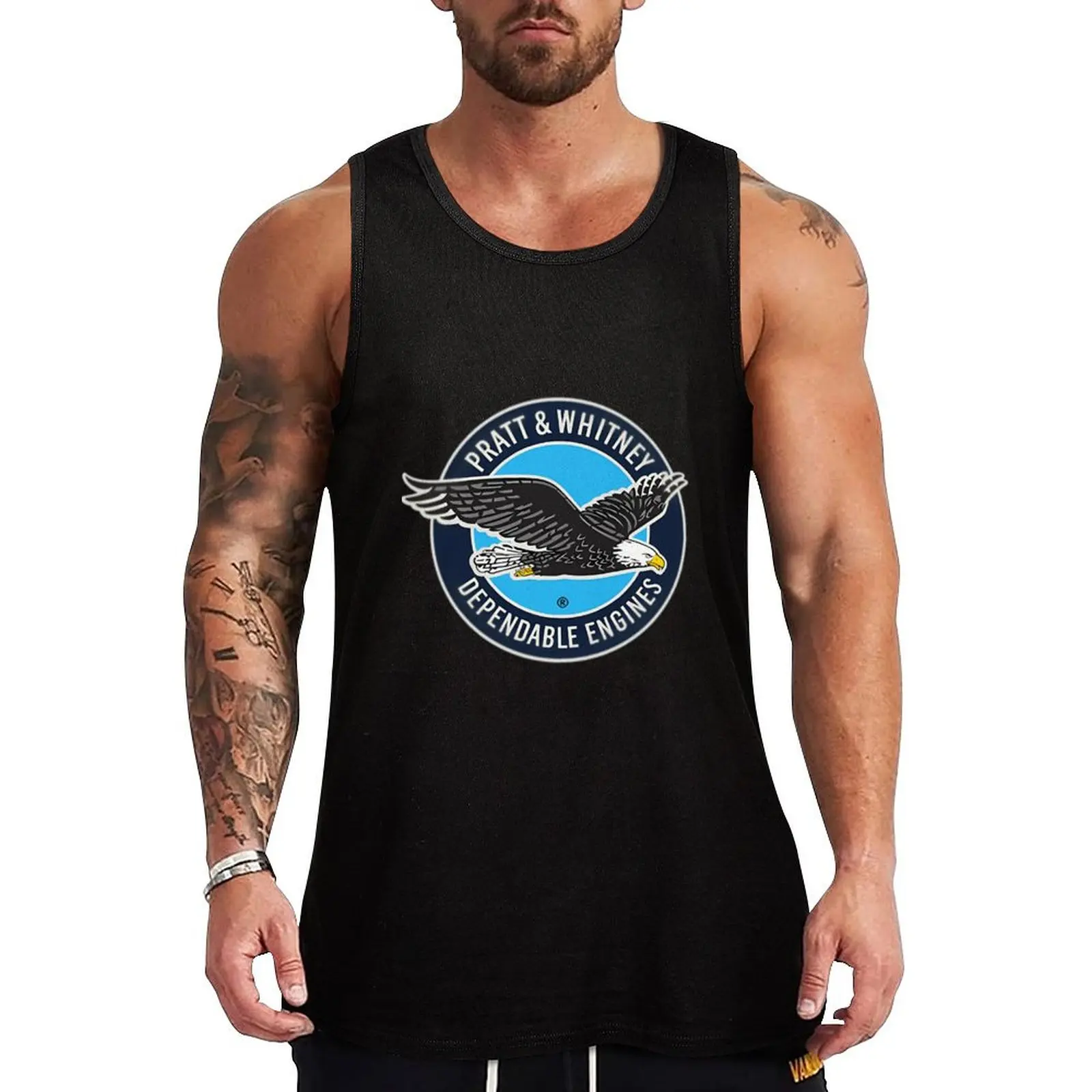 

Pratt Amp Whitney Tank Top Rugged Tank Top Workwear Casual Sleeveless Shirt