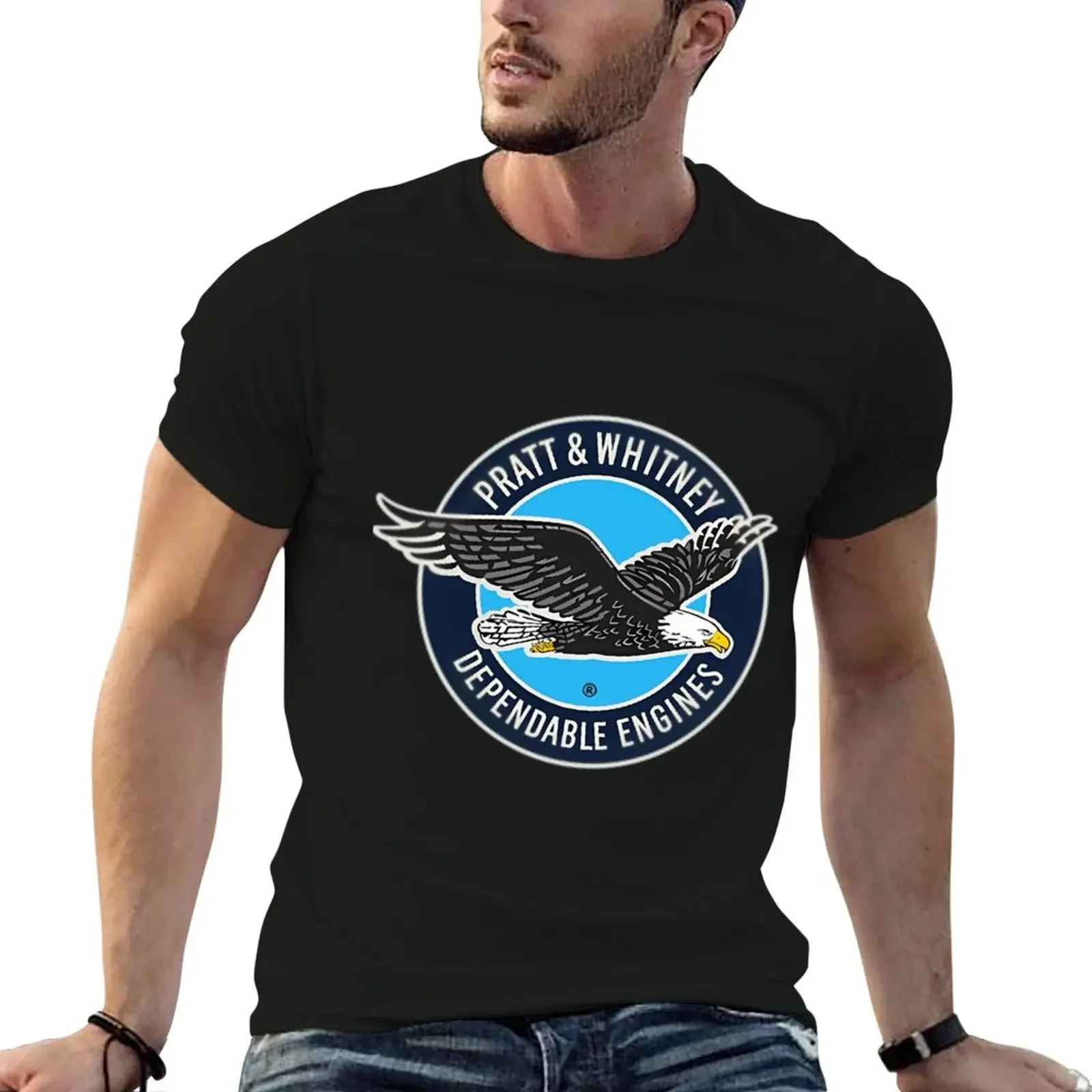 

Pratt Amp Whitney T-Shirt summer top hippie clothes mens graphic t-shirts big and tall