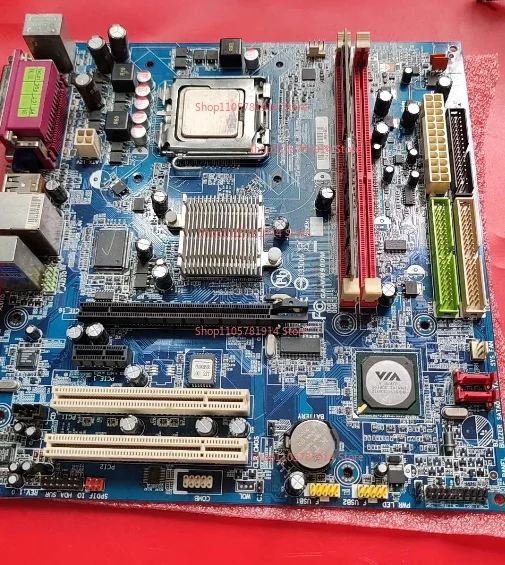 For Gigabyte Main Board GA-VM900M Fully Integrated Small Board 775 Pins DDR2 Memory with SATA with 865G