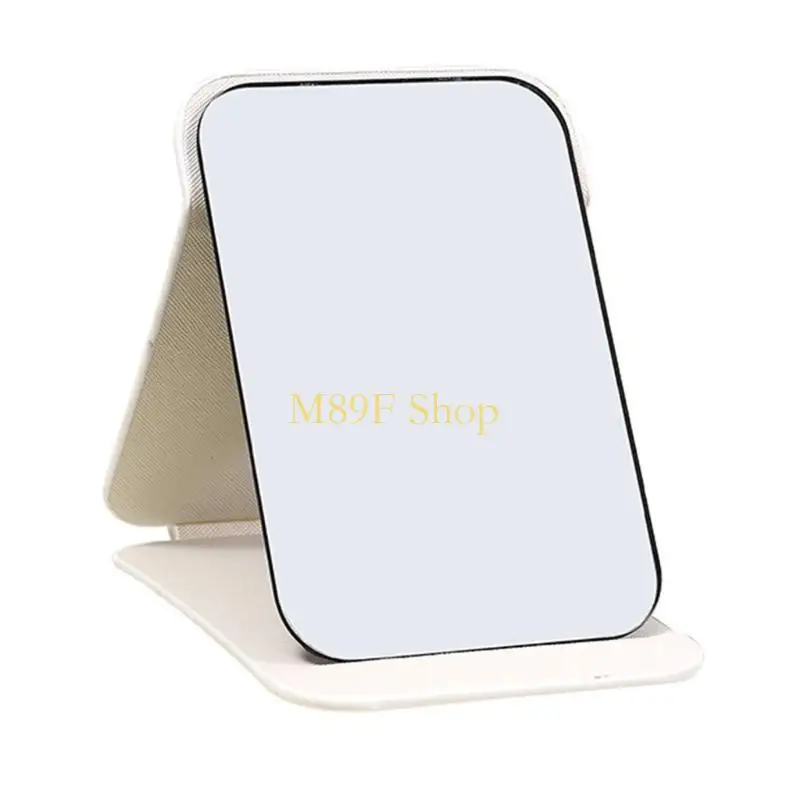 M89F Gương đứng gương trang điểm Gương mỹ phẩm Gương có thể gập lại cho ký túc xá