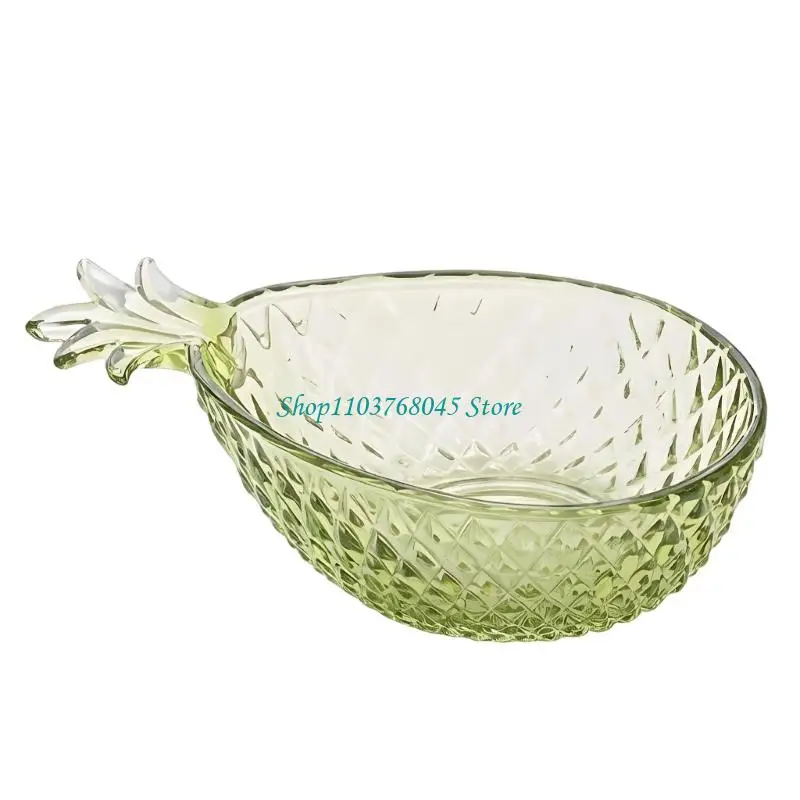 R53F Centerpieces Bowl Glass Crystal Candy Dish Decorative Candy Bowl Fruit Bowl