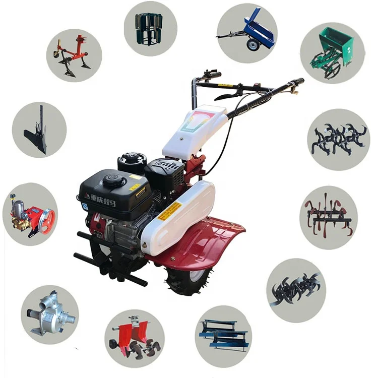 Manufacturer Agricultural Machine Gearbox Microtiller Mini Rotary Cultivator Power Weeder Tiller Motocultor with Good Price