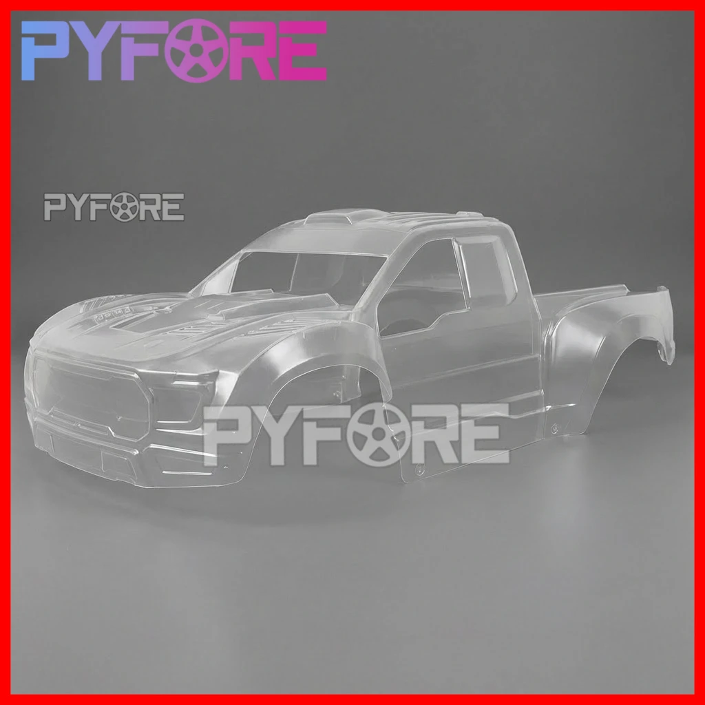 ตัวถังรถบรรทุกแบบสั้นที่ตัดแต่งล่วงหน้าสำหรับ Traxxas UDR – ตัวถังรถ RC ขนาด 1/7