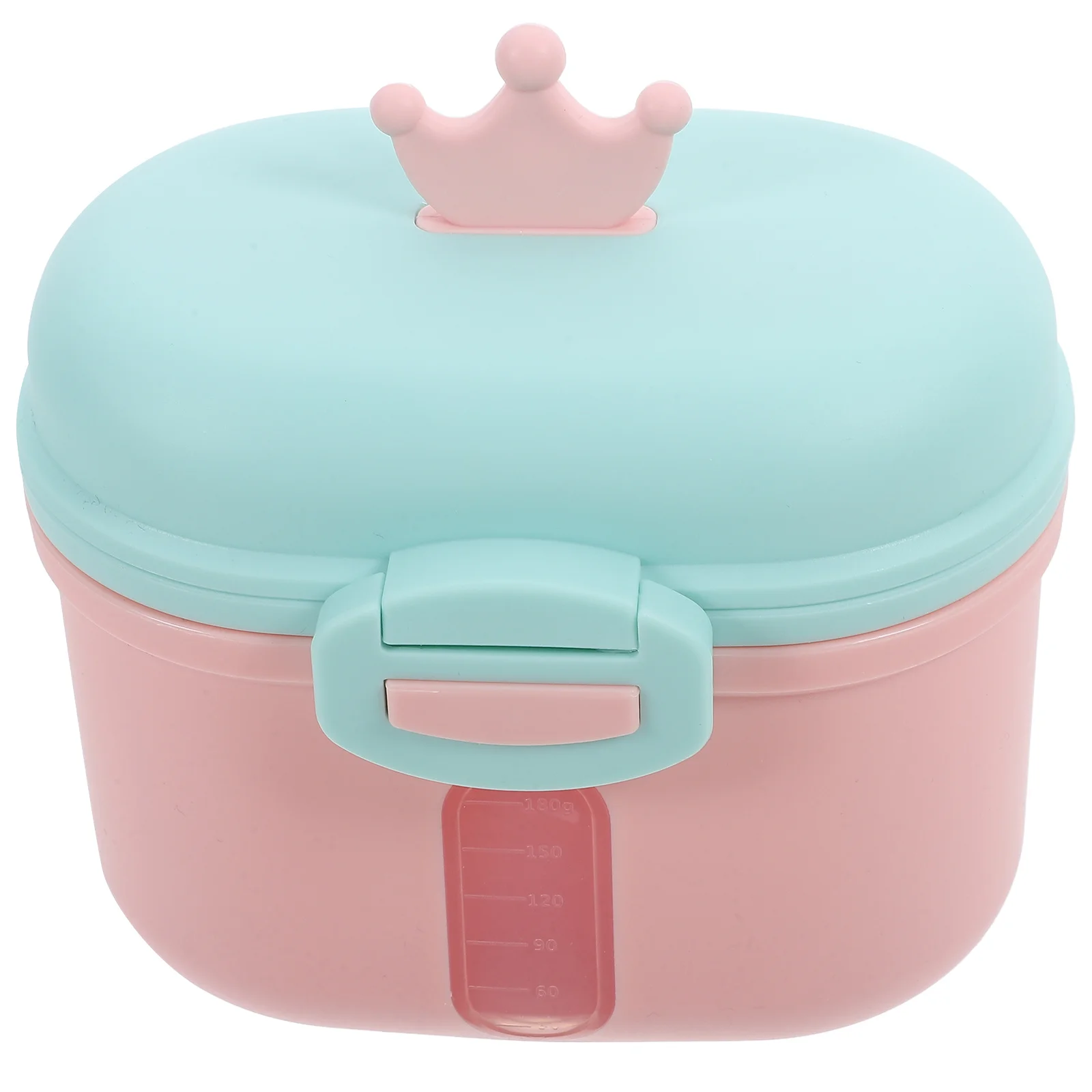 

Baby Formula Dispenser Portable Milk Powder Storage Box Leak Proof Container with Scoop Travel Infant Food Holder Case