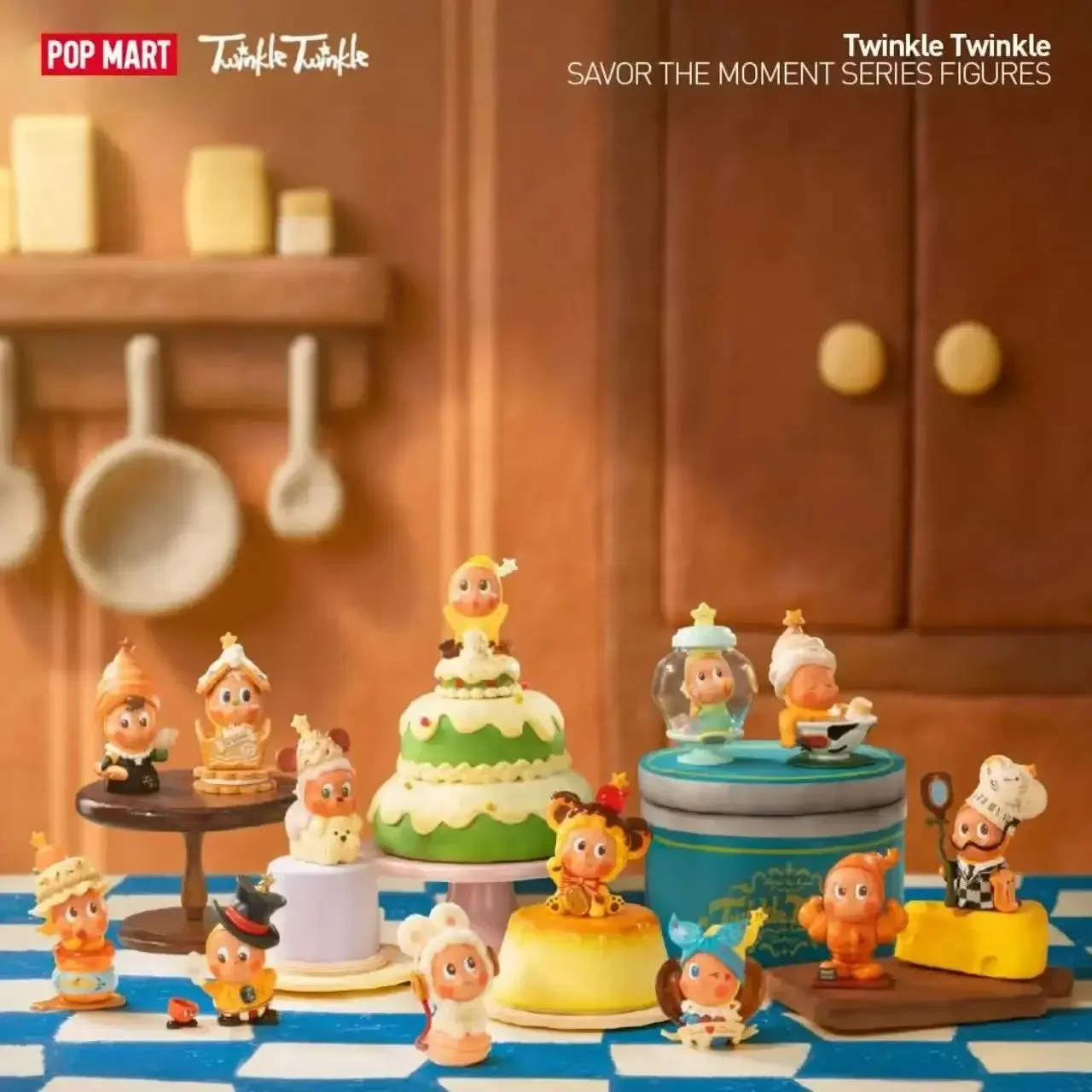 

New Original Pop Mart Star People Delicious Moment Series Blind Box Cute Desk Figurines Ornaments Collection Mystery Box