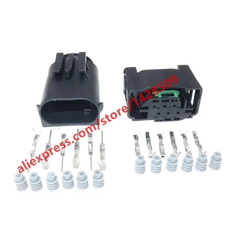 1 Pcs 6 Pin Tyco Accelerator Pedal Plug For BENZ BMW 1-967616-1 7M0 973 119 Throttle Valve Sensor Connector