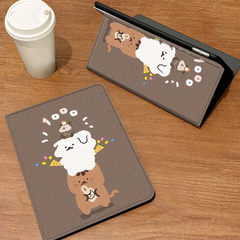 

Cartoon Cute Dog Group Case For Samsung Galaxy Tab S6 S7 S8 S9 S10 S11 FE Plus Lite Tablet