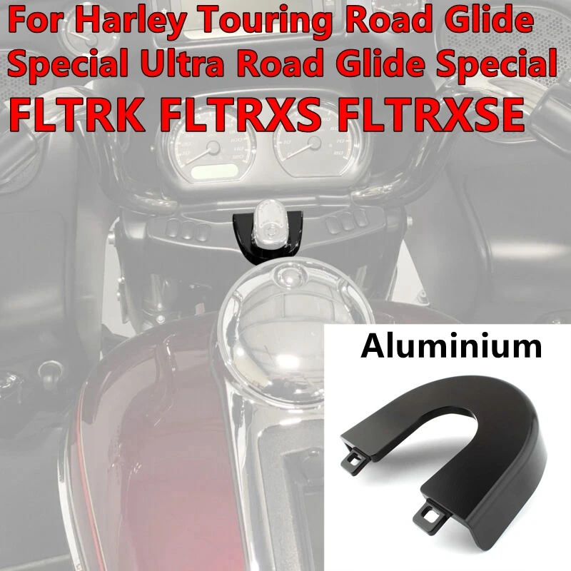 Para Harley Touring Road Glide Special Ultra Road Glide Special FLTRK FLTRXS FLTRXSE Moto interruptor de encendido Panel embellecedor motocicletas
