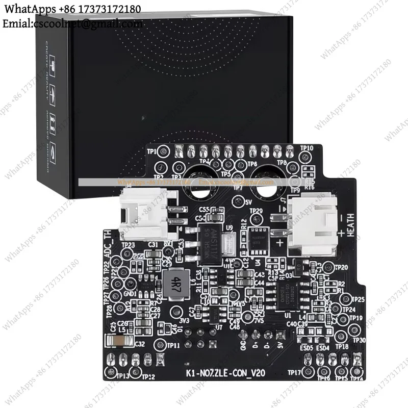 JS01 k3 Toolhead Board PCB with GD32F303CBT6 MCU, Plug & Play Installation, Compatible with K2 SE 3D Printer