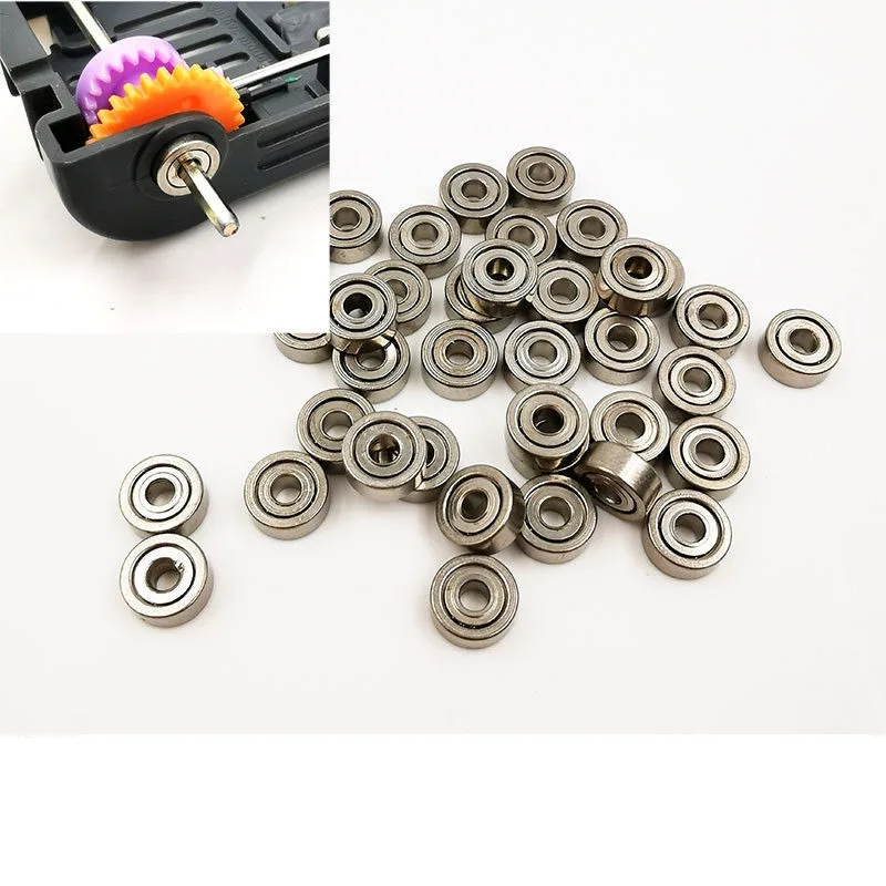 8 Uds 520/620/830 rodamiento de bolas para Tamiya Mini 4WD modelo de coche chasis rueda de rodillo guía 2*5*2,5mm/2*6*2mm/2*6*2,5mm/3*8*3mm
