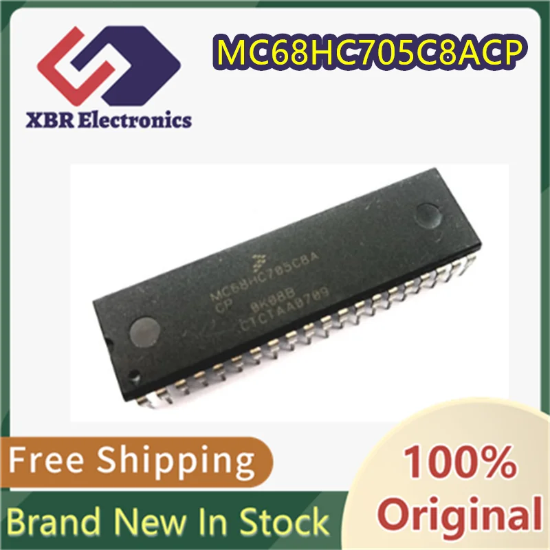(1/10 Piece) MC68HC705C8ACP MC68HC705 DIP-40 Microcontroller IC Brand New Genuine Authentic In Stock Fast Shipping