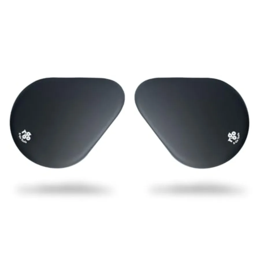 R-Go Arm Rest Split for Desk Distance Adjustable Ergonomic Desk Extender Tray 2 Parts Elbow Wrist Support Soft Sponge Built-in