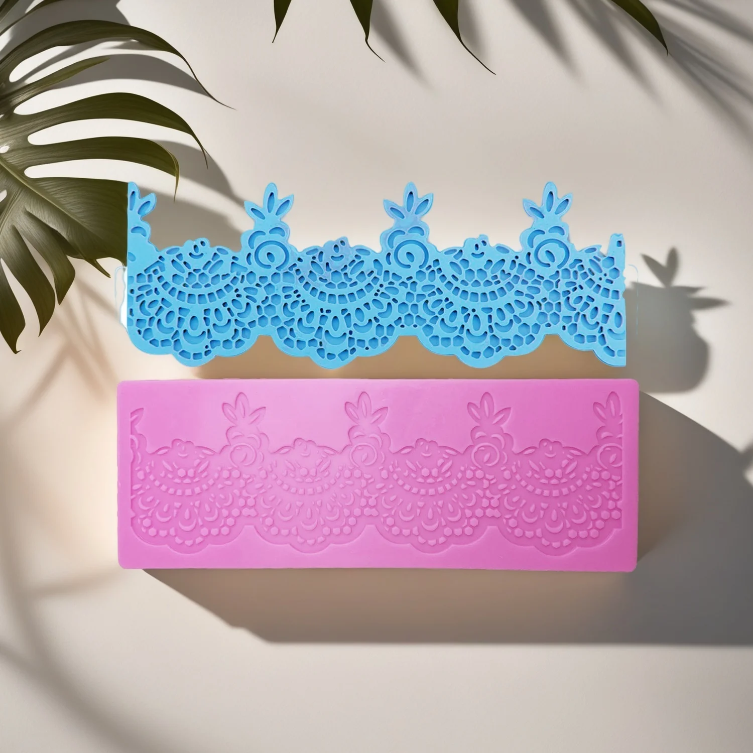 Sugar Flipping Lace Pad DIY Leaf Flower Butterfly Chocolate Thin Crisp Cake Decoration Baking Silicone Mold