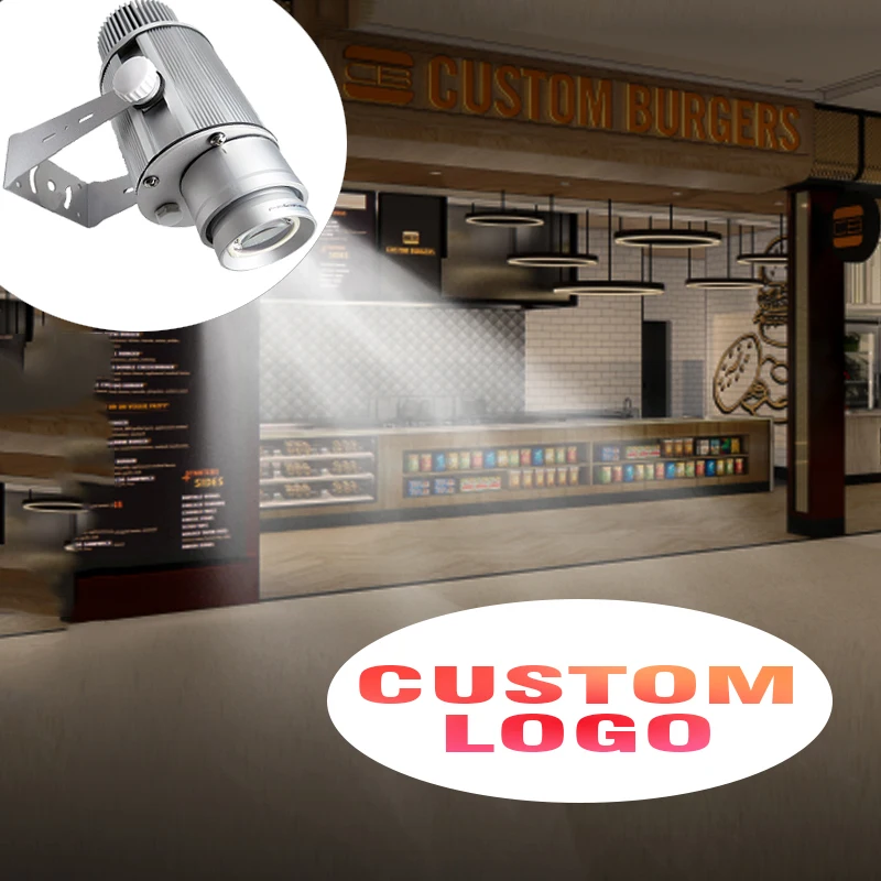 projetor-de-logo-personalizado-gobo-para-exterior-com-luz-led-rotativa-a-prova-d'Agua-para-publicidade-e-projecao-de-eventos