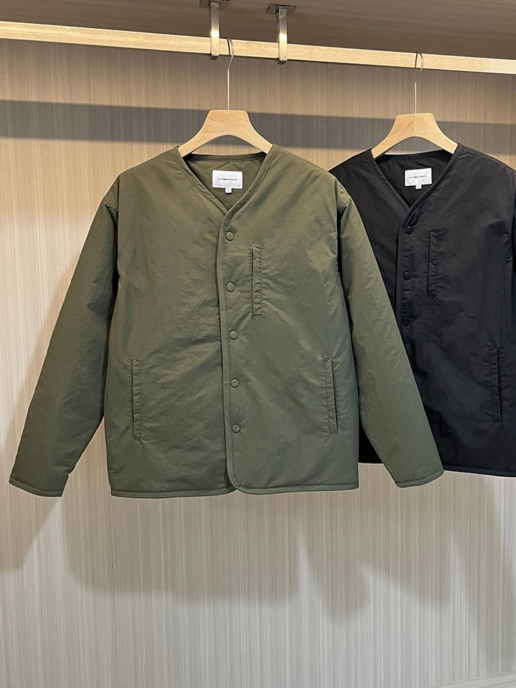 

Мужская зимняя утепленная хлопковая куртка с воротником, в стиле пэчворк, повседневная верхняя одежда, теплая, с длинными рукавами, молодежная, модная, Cleanfit Sle