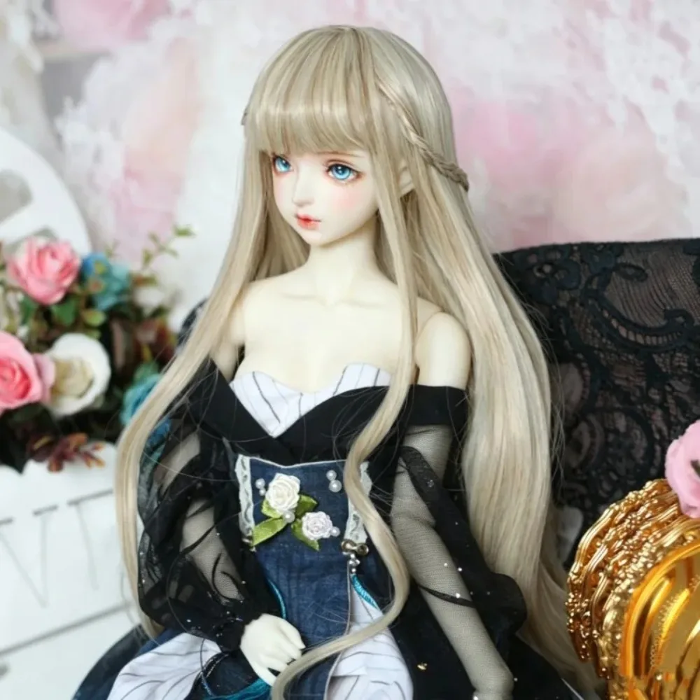Fashion Multiple Style Doll Girl DIY Makeup Accessories Children Doll Making Supplies BJD Doll 1/3&1/4&1/6 Dress Up Long Hair