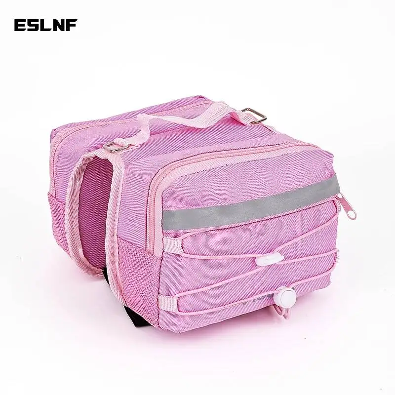 

ESLNF Bicycle Top Tube Waterproof Multi-Color Frame Bag With Reflective Stripe Cycling Storage Pannier For MTB Road Bike