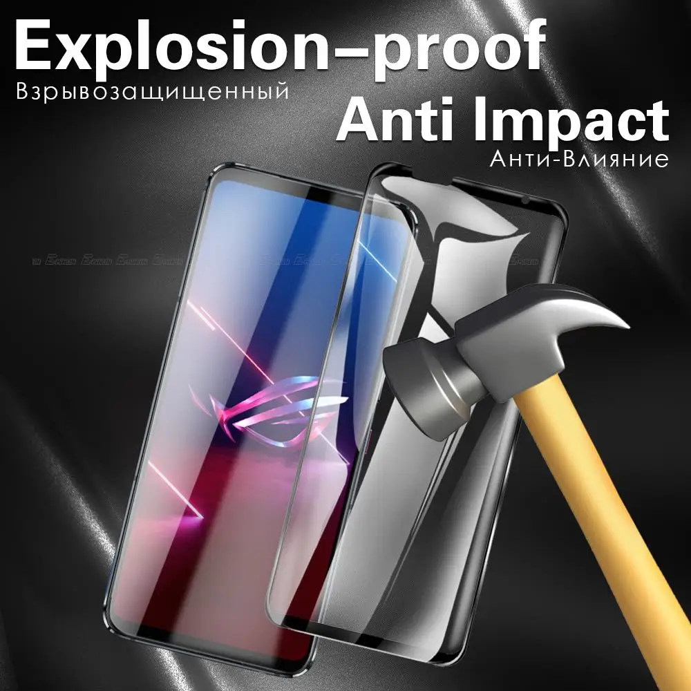 Protecteur d'écran complet pour téléphone Bali Zenfone ROG, film de protection en verre Guatemala, 7, 6D, 5, 3, 5s, 6 Pro