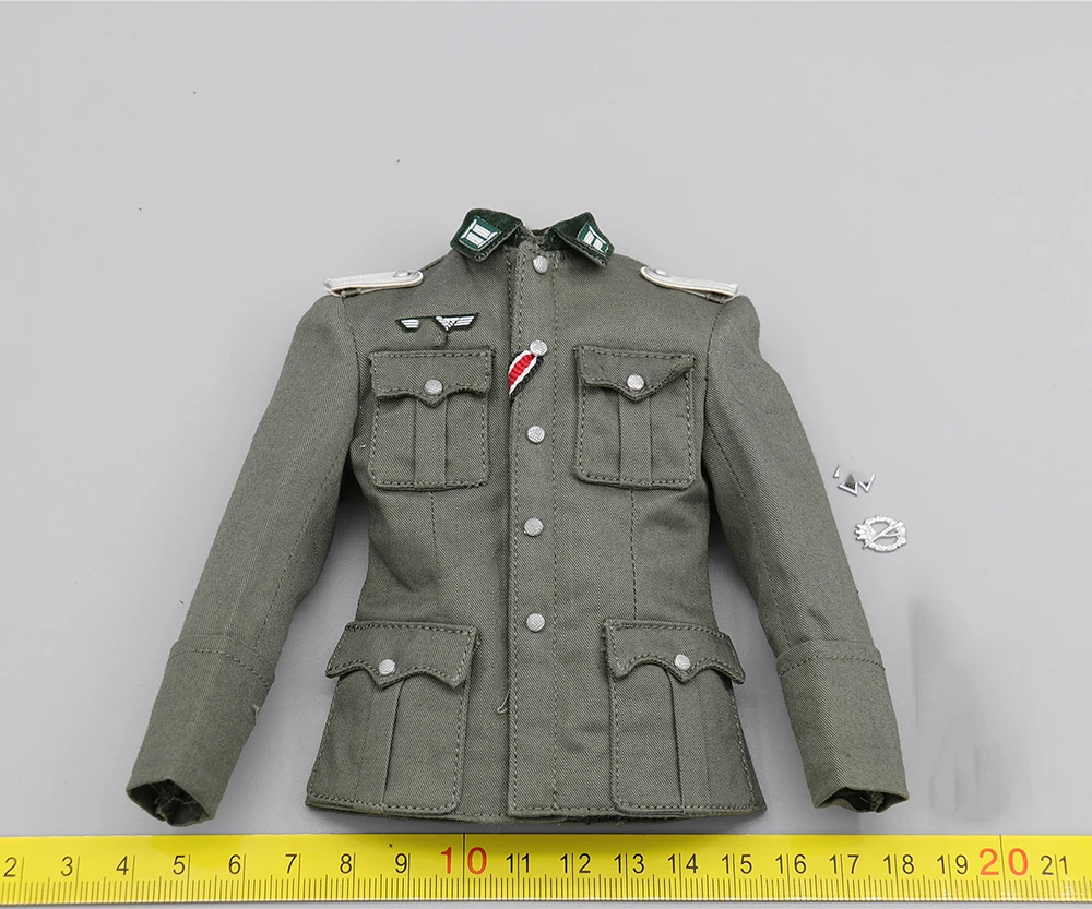 

Scale 1/6th Alert Line AL100035 WWII Series General Officer Of German Dress Suit Uniform Model For 12inch Body Figure Collect