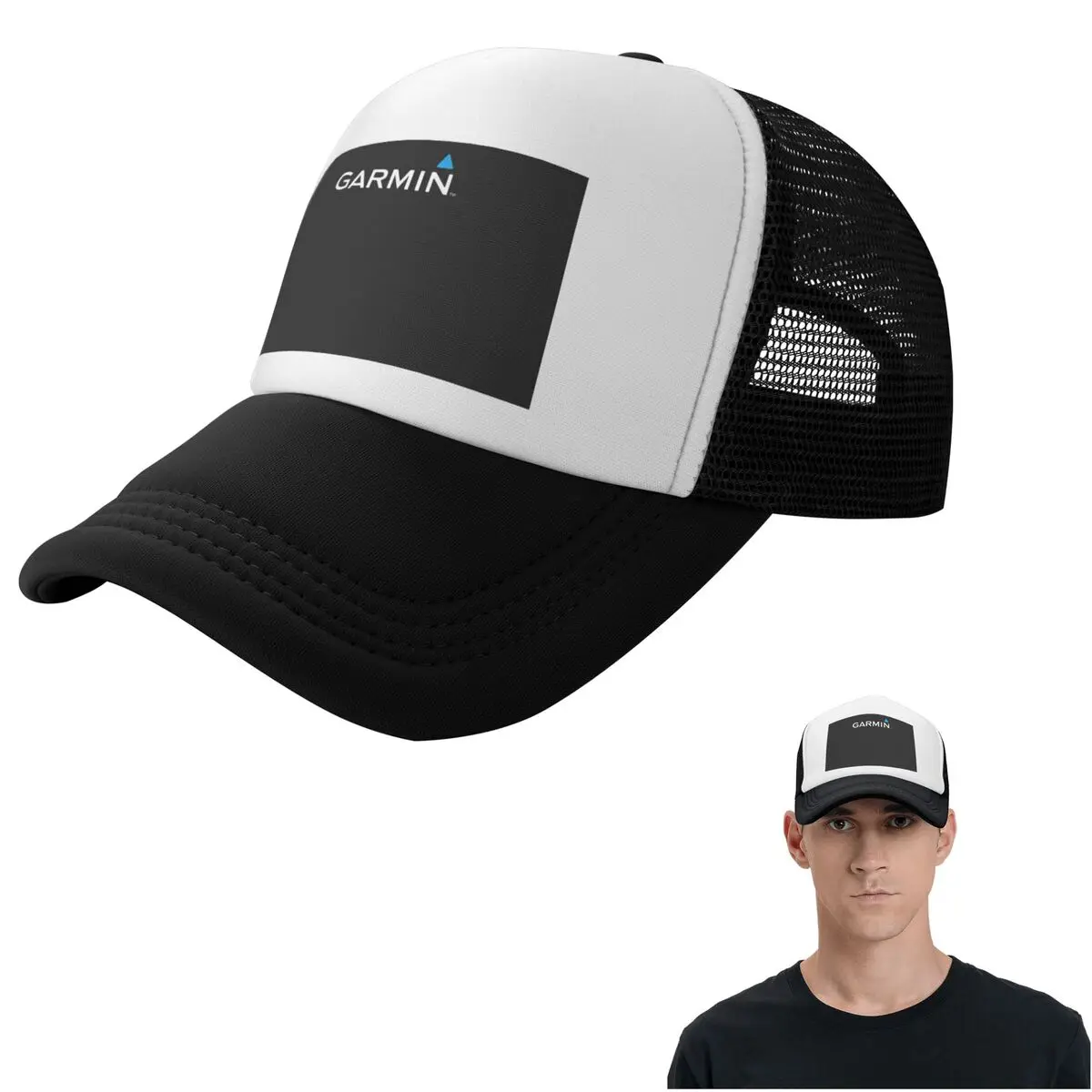 Official Garmin Original Merchandise Classic Cap Casual Mesh Baseball Caps Adjustable Hat Hip Hop Summer Unisex Baseball Hats